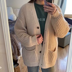 Forever 21 Cardigan Chunky Knit